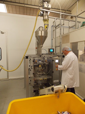 UIL Blending Solutions Gainsborough Packing Machine in use